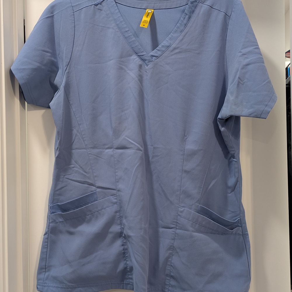 WonderWink Light Blue Scrub Set